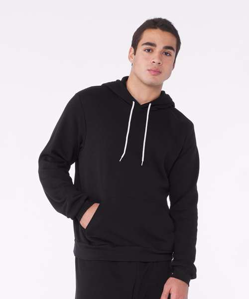 Unisex polycotton fleece pullover hoodie