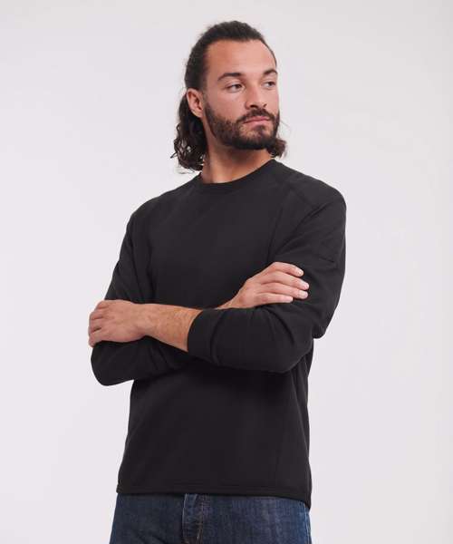 Heavy-duty crew neck sweatshirt