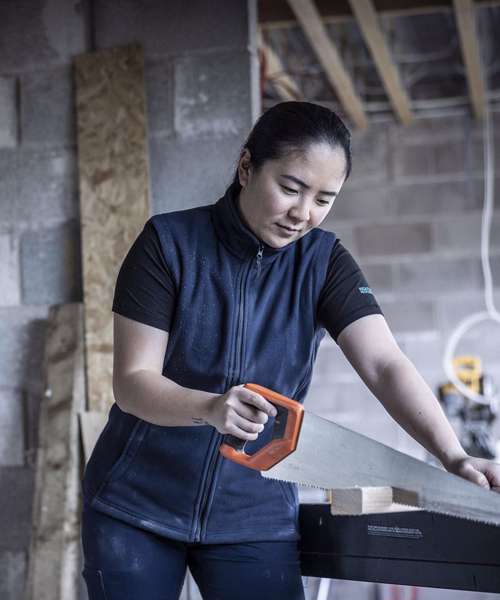 Women's microfleece bodywarmer