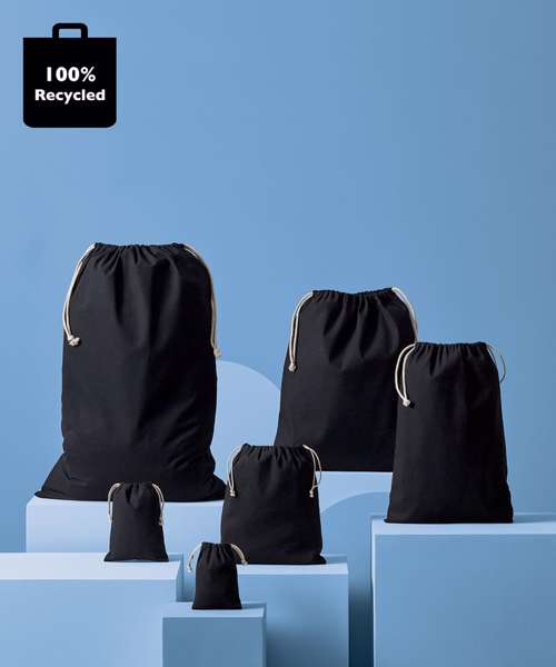Recycled cotton stuff bag