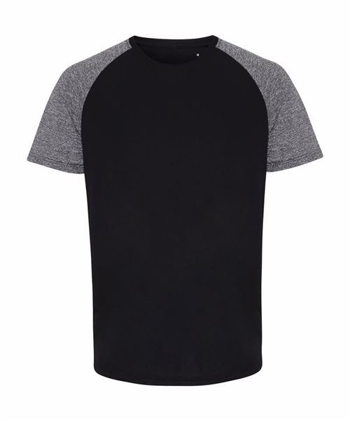 TriDri® contrast sleeve performance t-shirt